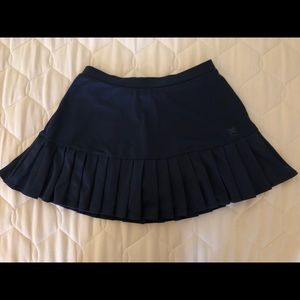 Navy-pleated FILA tennis skirt w/shorts size XS